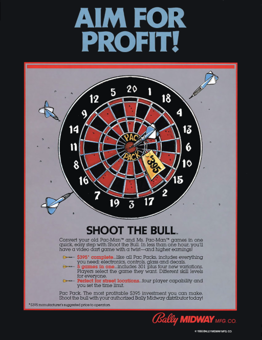 Shoot the Bull MAME2003Plus Game Cover